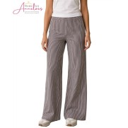 Enjoy Broek lang streep 923825 donker bruin